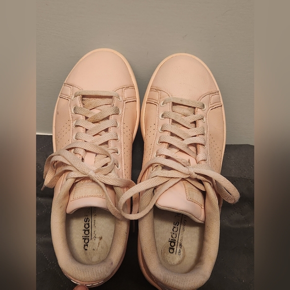 Adidas Neo Cloudfoam Women's Light Pink Sneakers size 7 - Picture 3 of 10